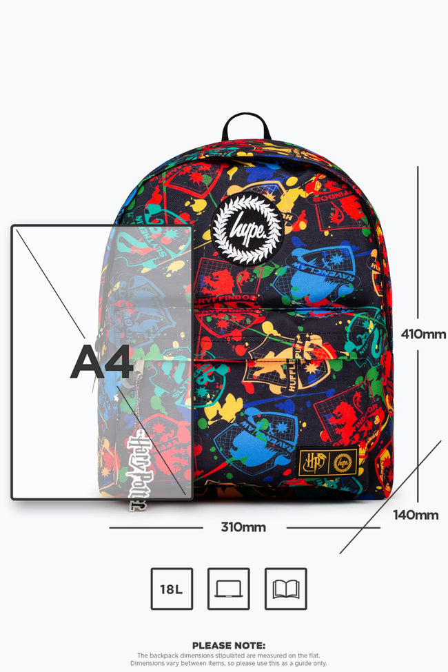 HARRY POTTER X HYPE. HOUSE SPLAT BACKPACK