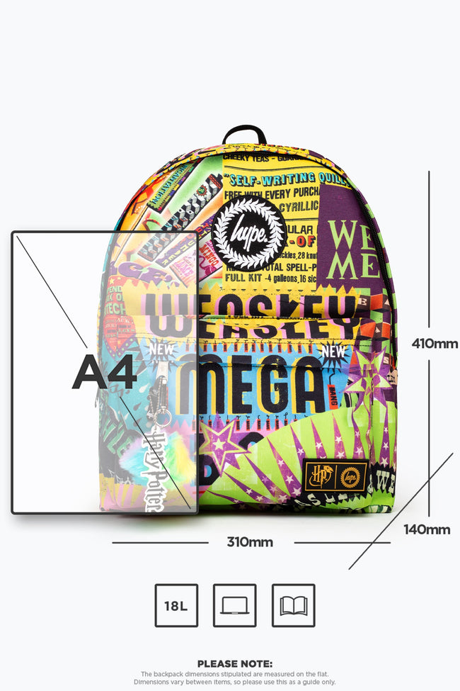 HARRY POTTER X HYPE. WEASLEYS' WIZARD WHEEZES BACKPACK