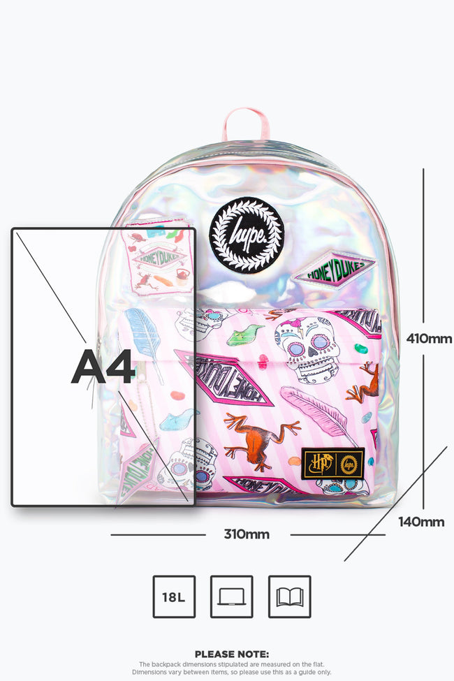 HARRY POTTER X HYPE. HONEYDUKES HOLO BACKPACK