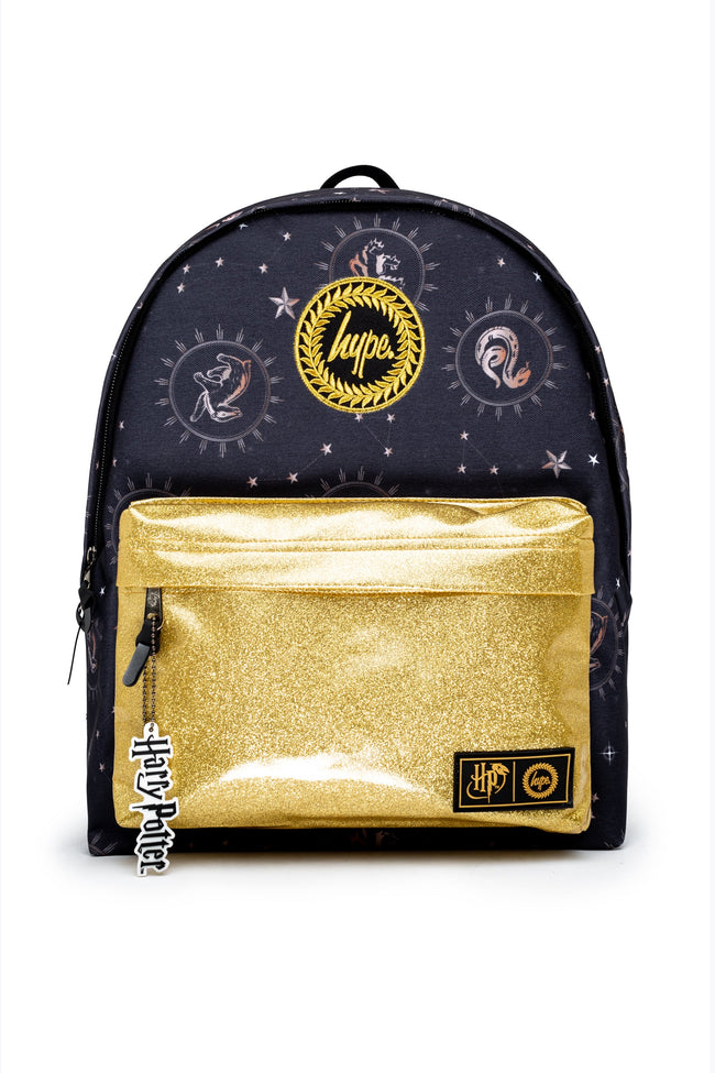 HARRY POTTER X HYPE. GOLD BACKPACK