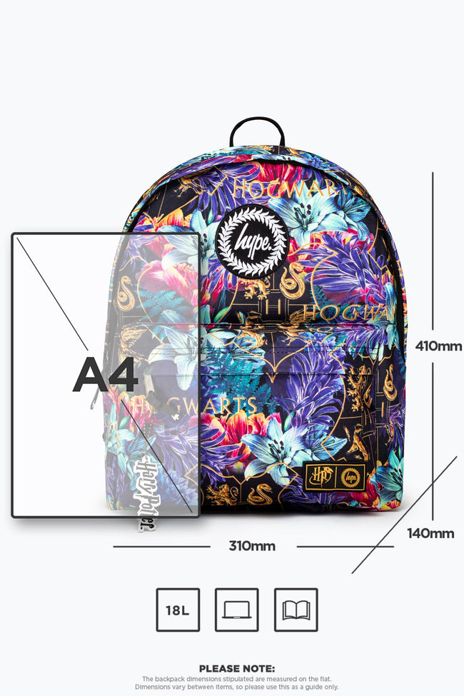 HARRY POTTER X HYPE. FLORAL BACKPACK