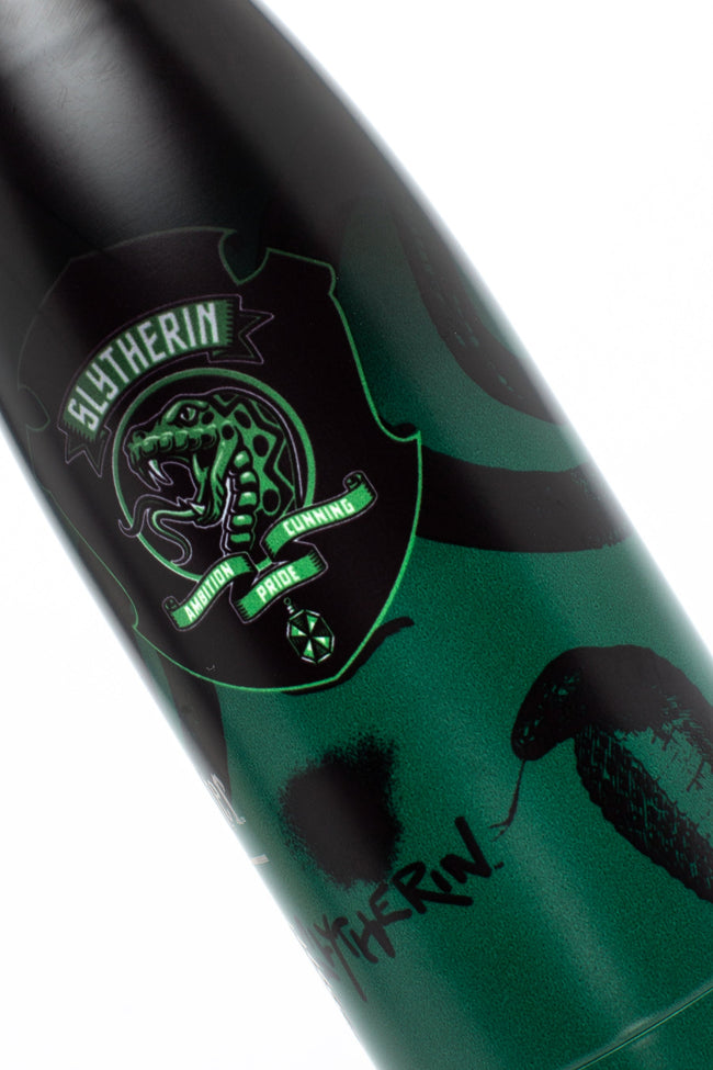 HARRY POTTER X HYPE. SLYTHERIN METAL WATER BOTTLE