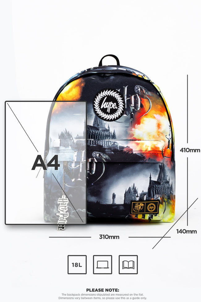 HARRY POTTER X HYPE. HOGWARTS FIRE BACKPACK