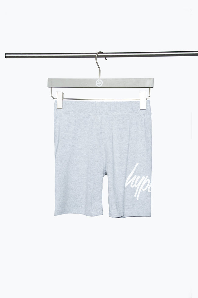 Hype Grey Kids T-Shirt & Cycle Shorts Set