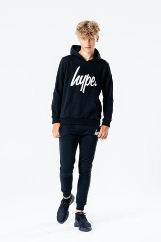 HYPE BLACK SCRIPT KIDS TRACKSUIT