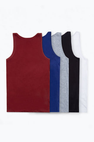 Hype Five Pack Multi Colour Kids Vests