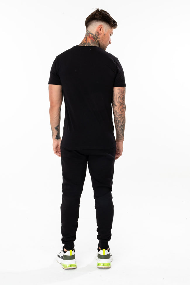 Hype Black Scribble Logo Men'S T-Shirt