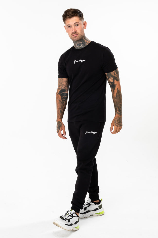 Hype Black Scribble Logo Men'S Joggers