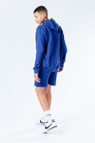 Hype Navy Kids Pullover Hoodie & Shorts Set