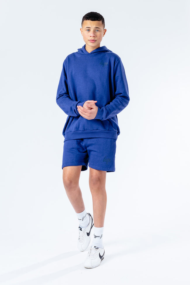 HYPE NAVY BOYS PULLOVER HOODIE & SHORTS SET