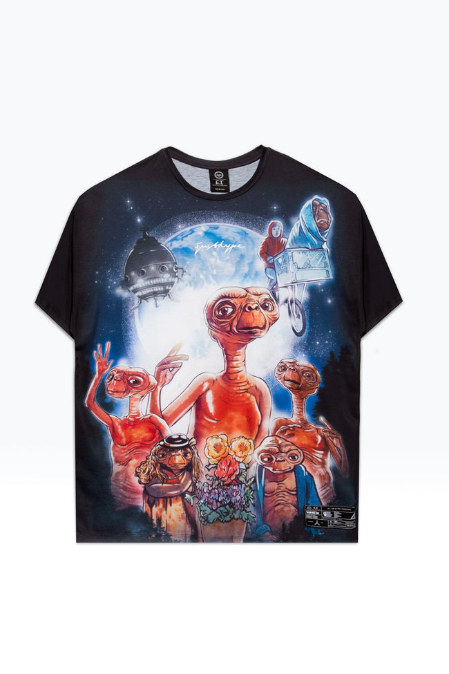 HYPE X E.T OVERSIZED GRAPHIC ADULT T-SHIRT