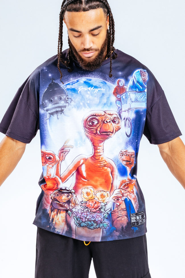 HYPE X E.T OVERSIZED GRAPHIC ADULT T-SHIRT