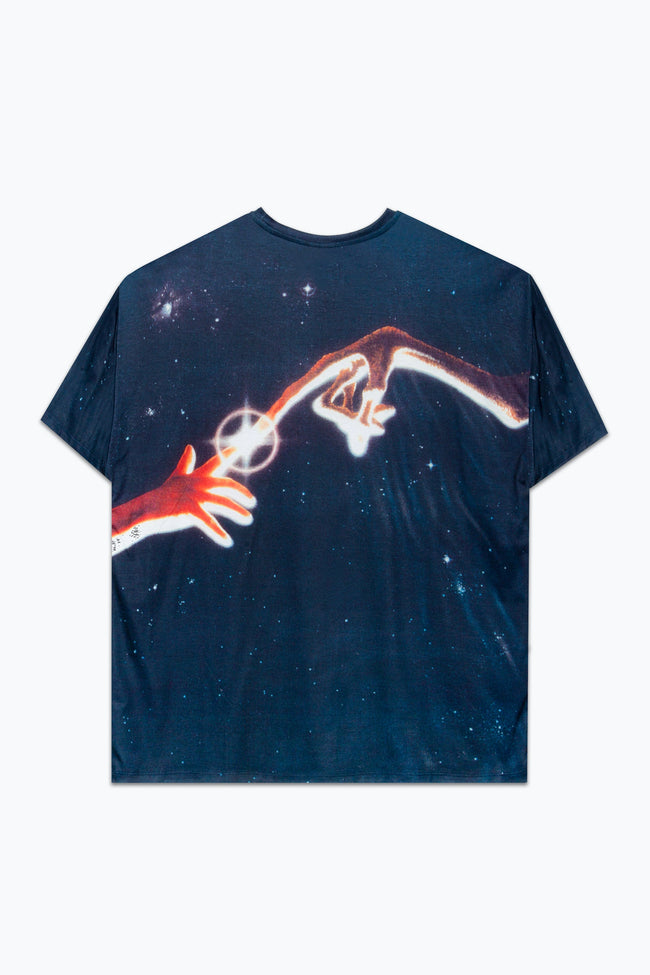 HYPE X E.T TOUCHING HANDS GRAPHIC ADULT T-SHIRT