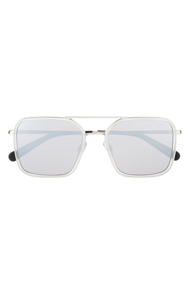 HYPE BLOCK SILVER SUNGLASSES