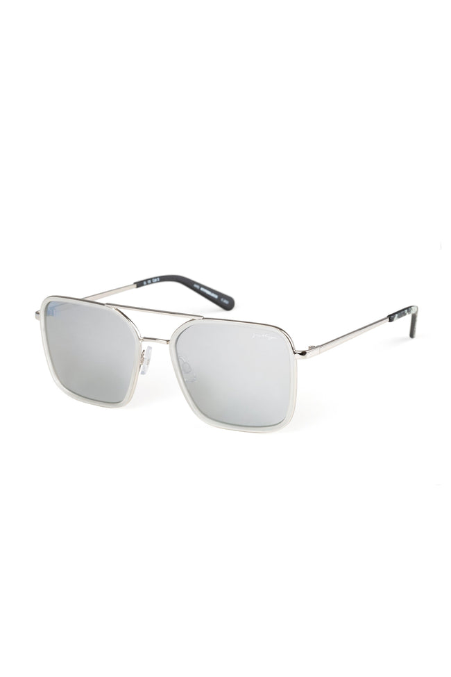 HYPE BLOCK SILVER SUNGLASSES