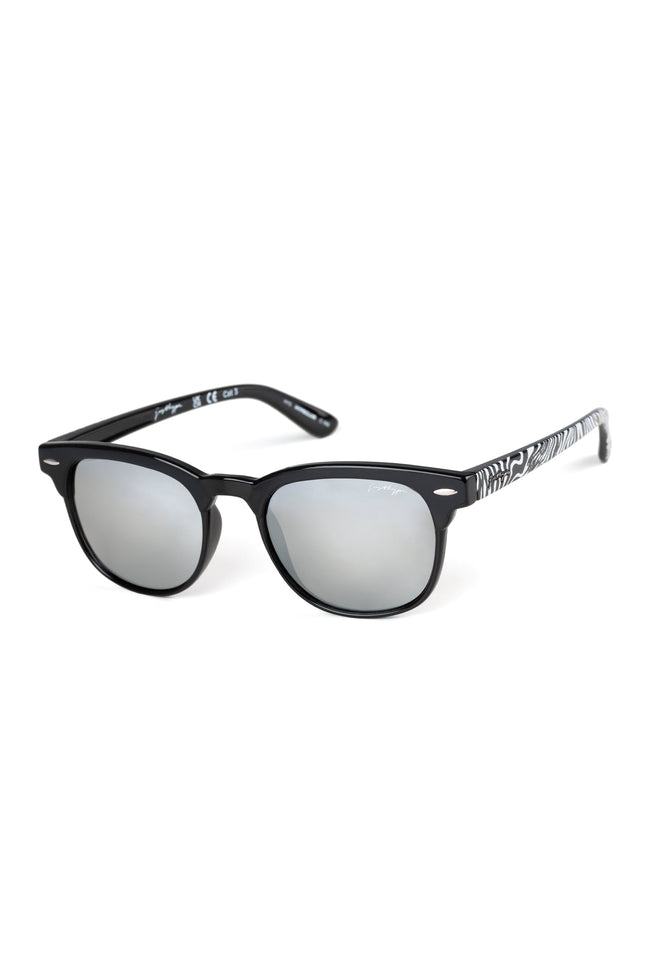 HYPE CLUB BLACK WAVE SUNGLASSES