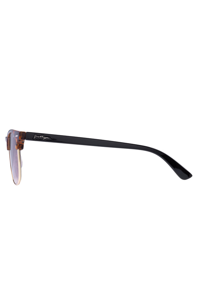 HYPE CLUB LOW TORTOISE SHELL SUNGLASSES