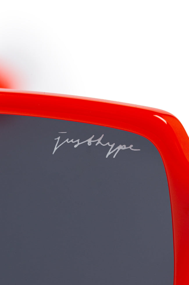 HYPE CUBE RED SUNGLASSES