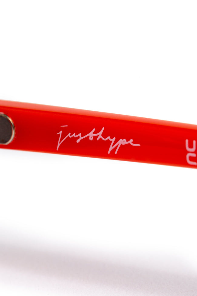 HYPE CUBE RED SUNGLASSES