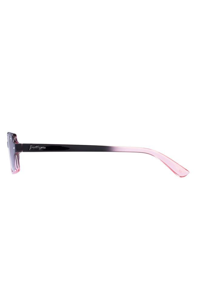 HYPE CUBE BLACK PINK SUNGLASSES