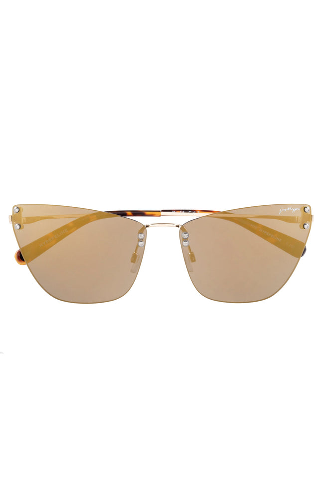 HYPE FELINE GOLD TORTOISE SHELL SUNGLASSES