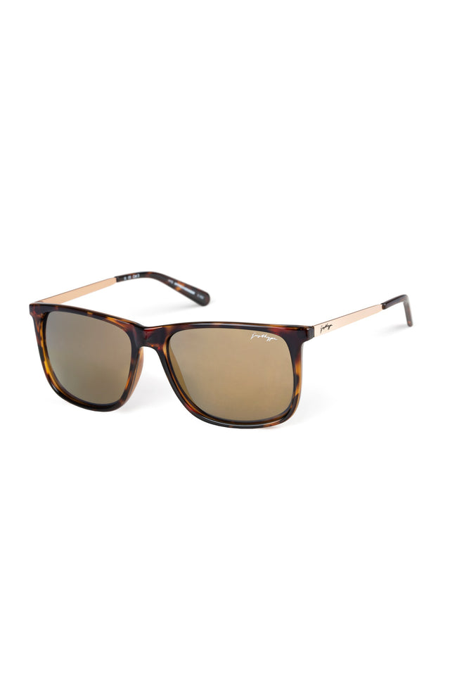 HYPE OVERSEER GOLD TORTOISE SHELL SUNGLASSES