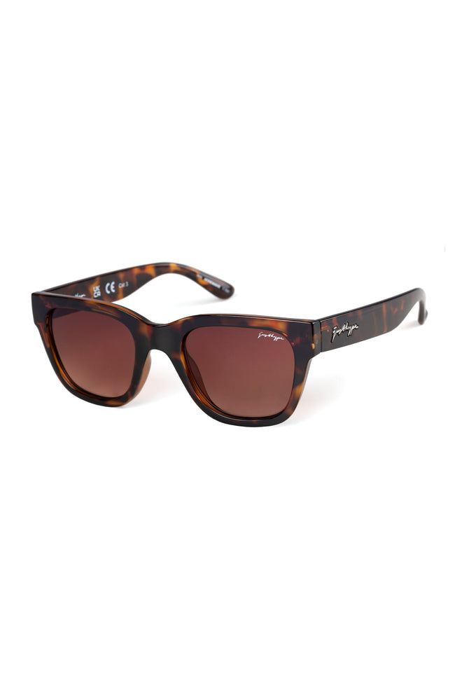 HYPE WAVE GOLD TORTOISE SHELL SUNGLASSES