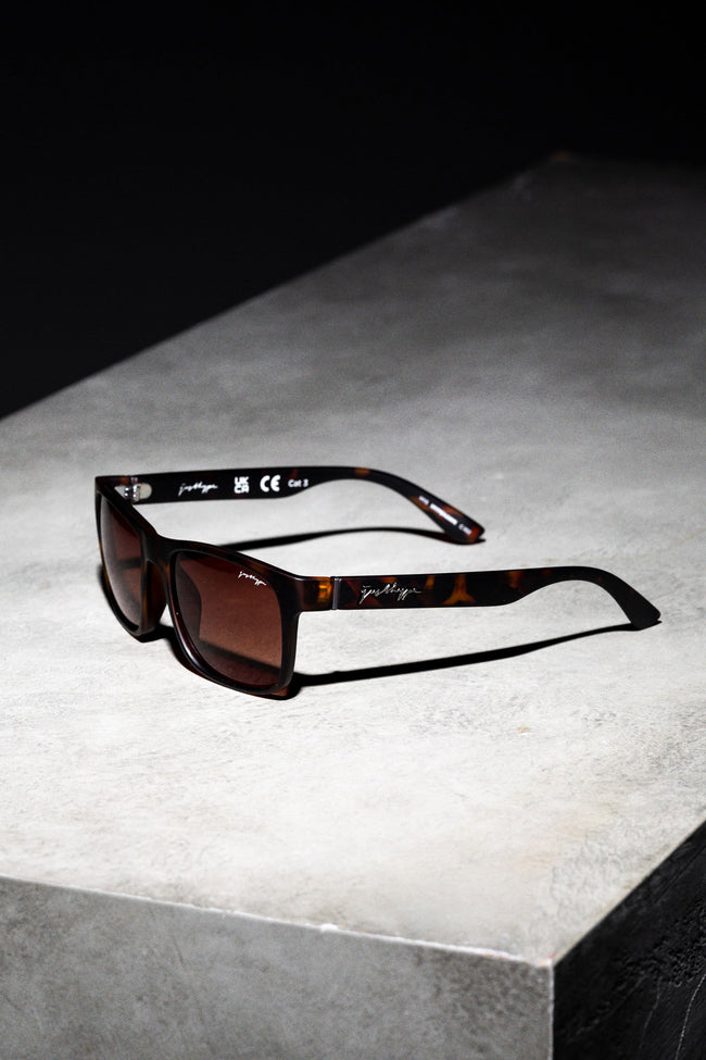 HYPE WAVE GOLD TORTOISE SHELL SUNGLASSES