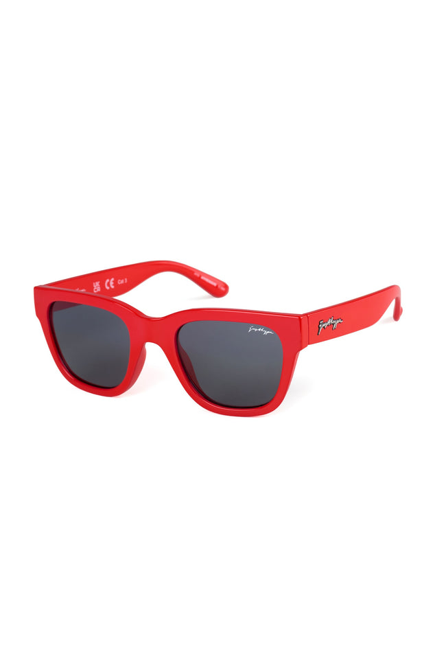 HYPE WAVE RED SUNGLASSES