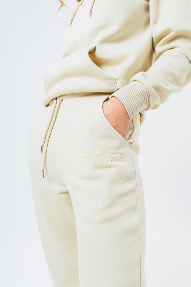 HYPE OFF WHITE SCRIBBLE LOGO WOMEN'S TRACKSUIT