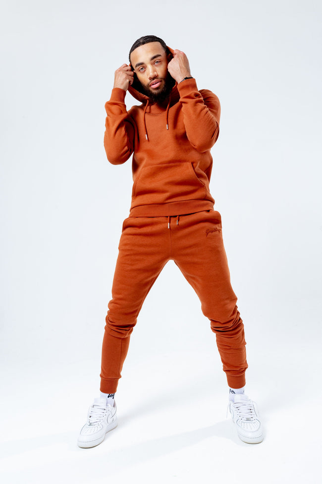 HYPE BRICK RED SCRIBBLE LOGO MEN'S TRACKSUIT