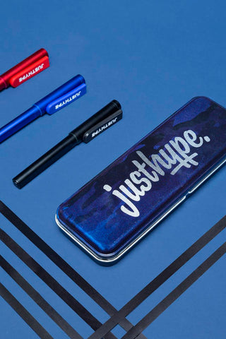 Hype Blue Camo 3 Pens Tin Set