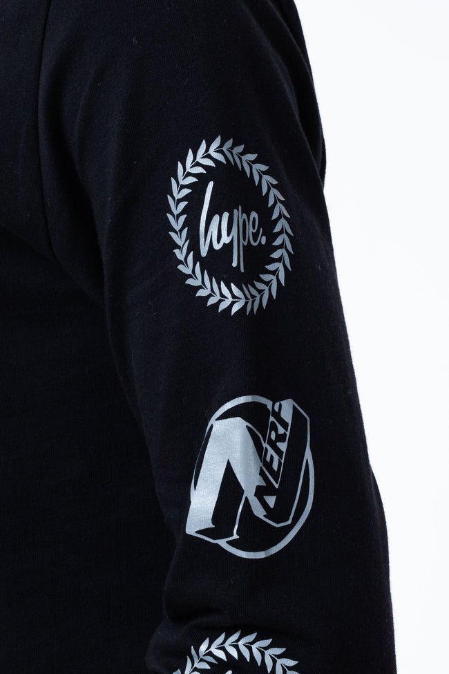 HYPE X NERF REFLECTIVE KIDS L/S T-SHIRT