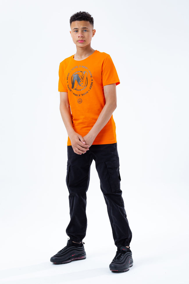 HYPE X NERF ORANGE LOGO KIDS T-SHIRT