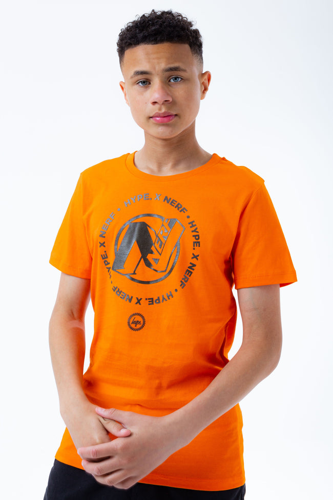 HYPE X NERF ORANGE LOGO KIDS T-SHIRT