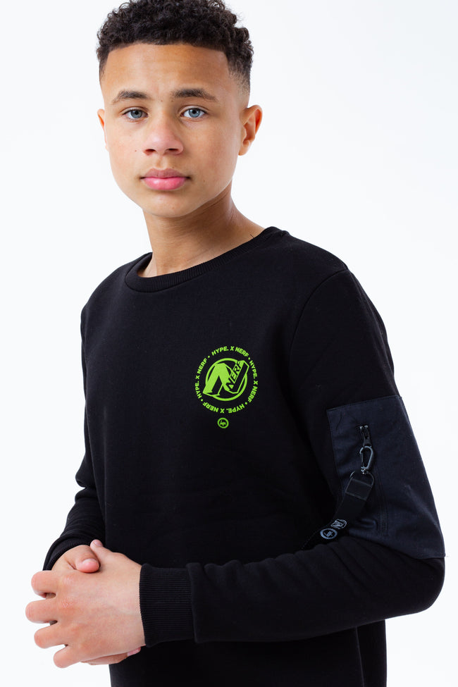 HYPE X NERF NATION KIDS CREW NECK