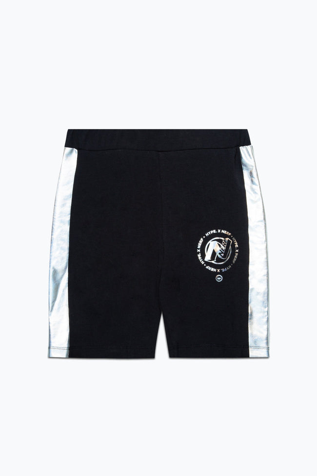 HYPE X NERF HOLO LOGO GIRLS CYCLING SHORTS