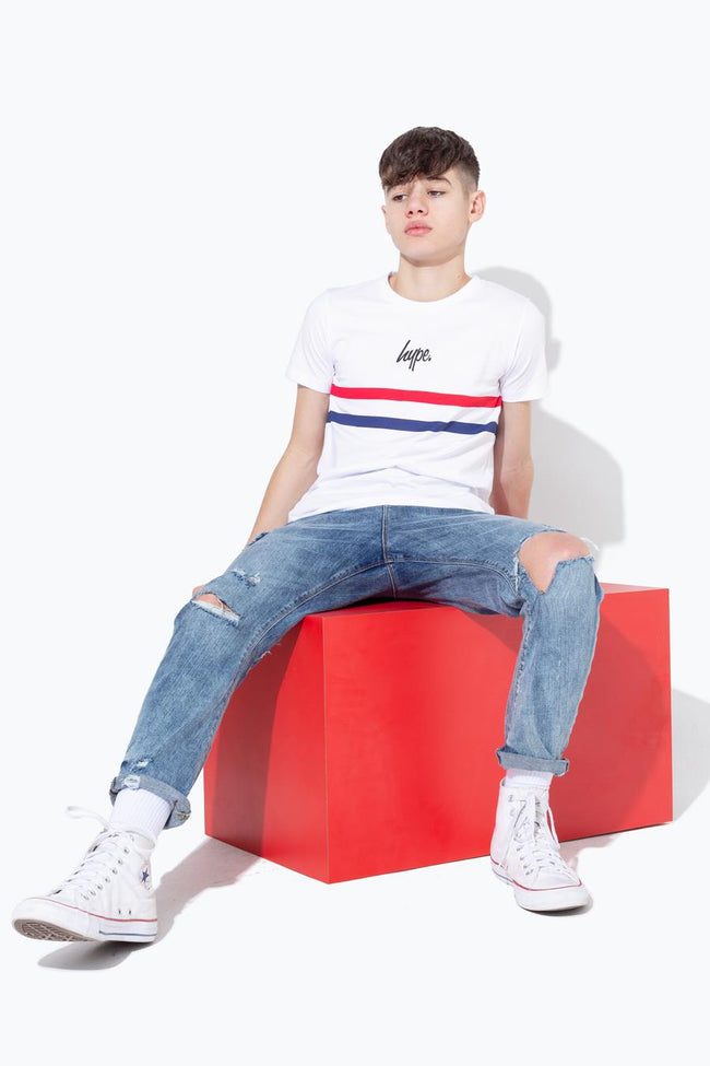 HYPE GB SPORT STRIPE KIDS T-SHIRT