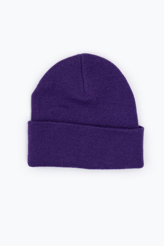 Hype Purple Script Beanie