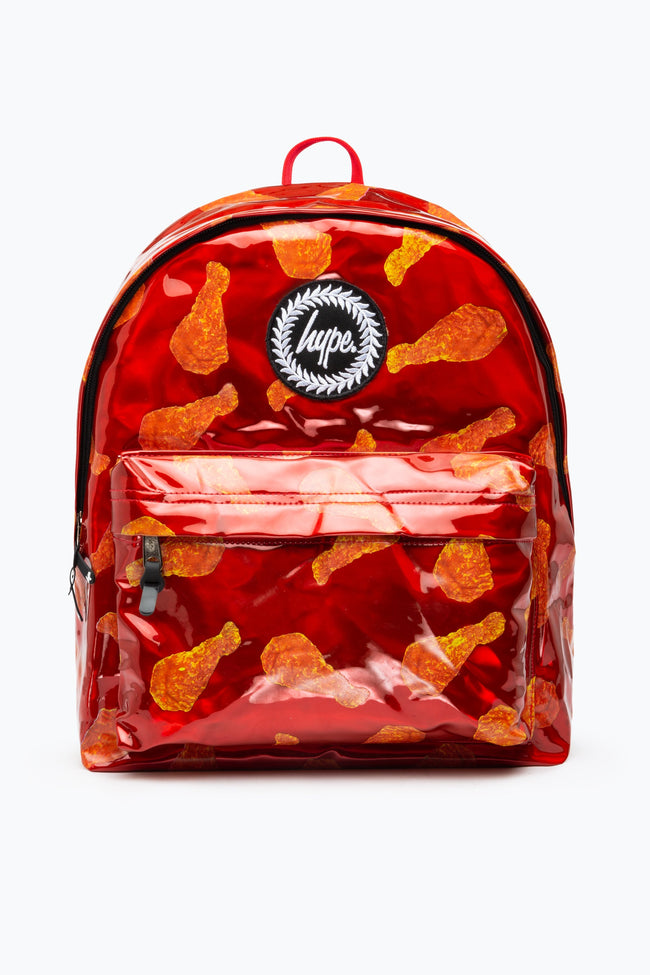 HYPE X KFC RED HOLOGRAPHIC BACKPACK