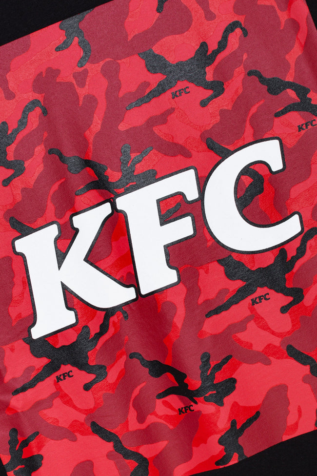 HYPE X KFC BLACK CAMOUFLAGE T-SHIRT