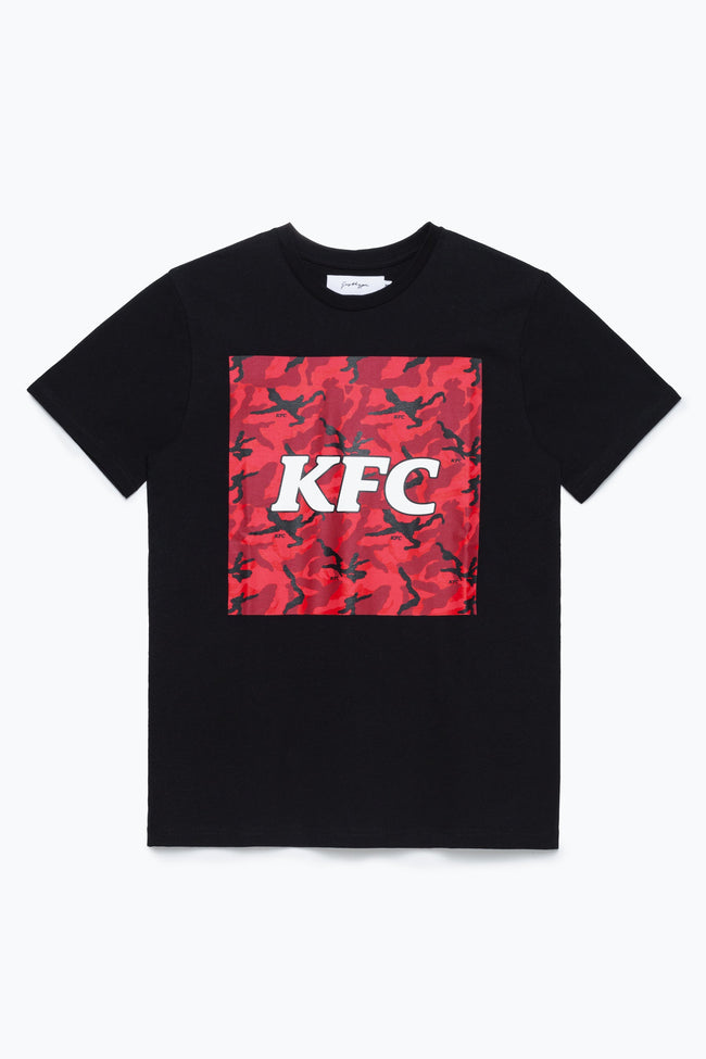 HYPE X KFC BLACK CAMOUFLAGE T-SHIRT