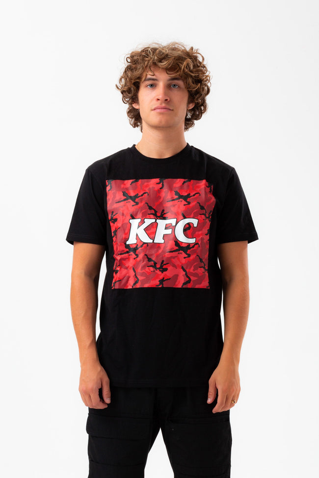 HYPE X KFC BLACK CAMOUFLAGE T-SHIRT