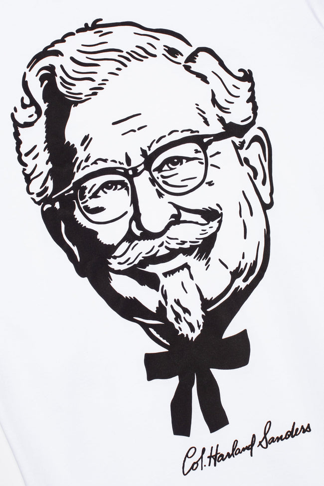 HYPE X KFC WHITE COLONEL T-SHIRT