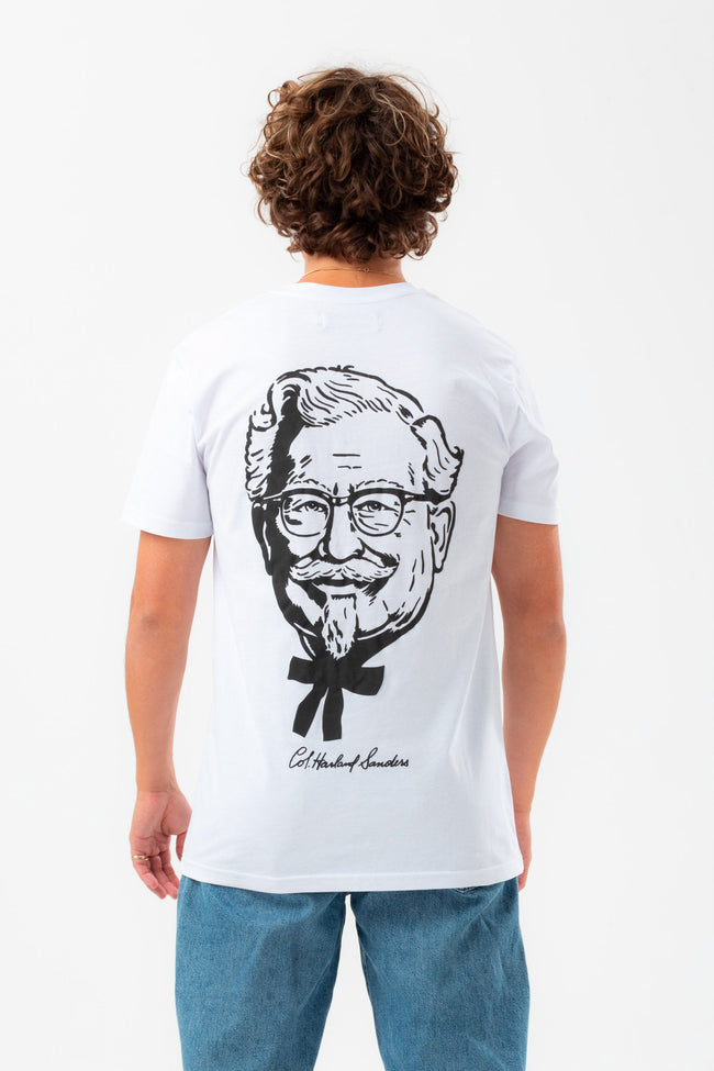 HYPE X KFC WHITE COLONEL T-SHIRT