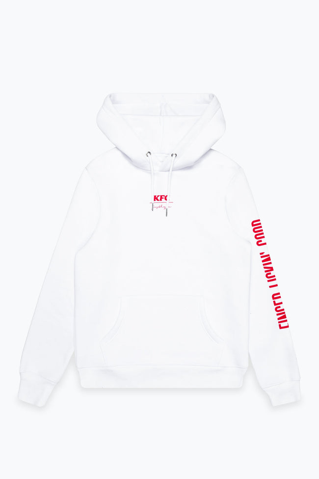 HYPE X KFC WHITE 'FINGER LICKIN' GOOD' HOODIE