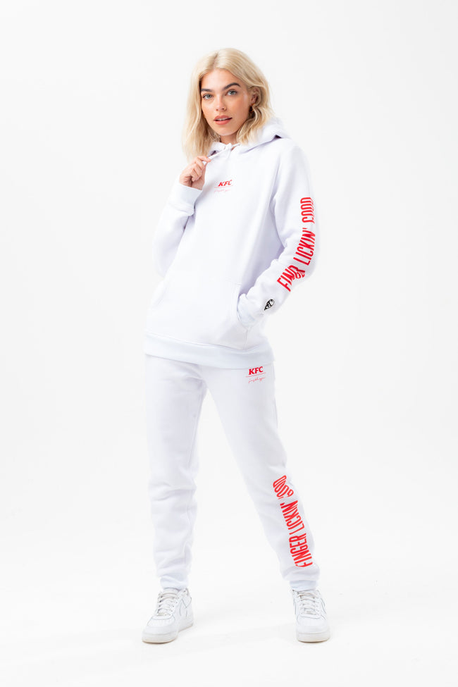 HYPE X KFC WHITE 'FINGER LICKIN' GOOD' HOODIE