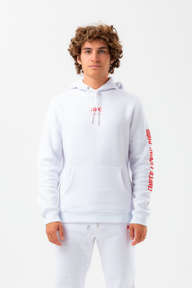 HYPE X KFC WHITE 'FINGER LICKIN' GOOD' HOODIE