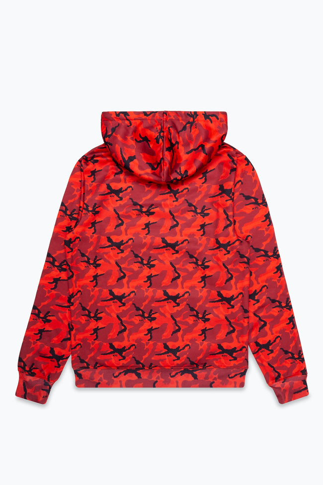 HYPE X KFC RED CAMOUFLAGE HOODIE