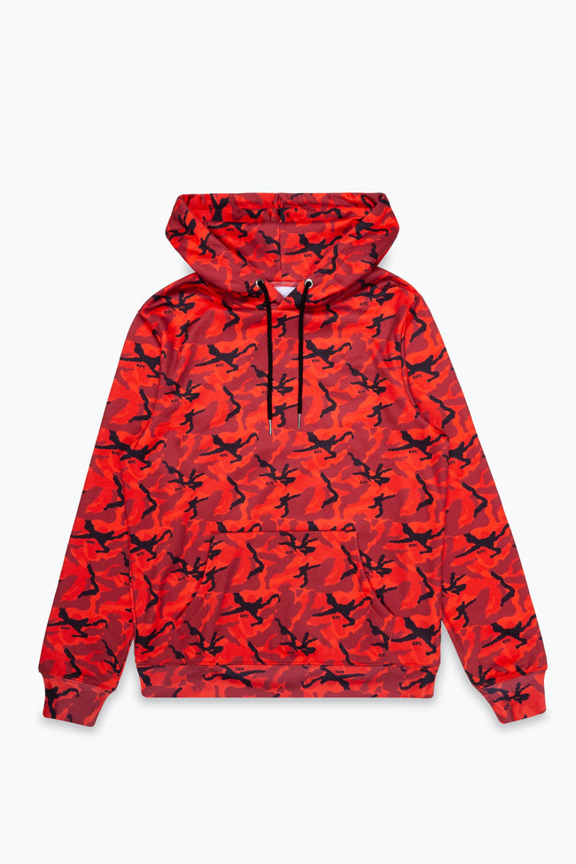 HYPE X KFC RED CAMOUFLAGE HOODIE